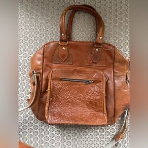 Vintage genuine leather  handmade bag crossbody bag Egypt